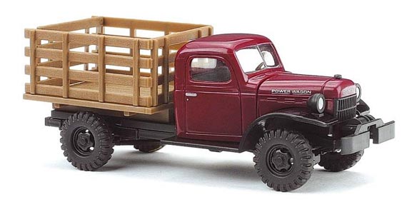 Dodge Power Wagon Cassone in legno