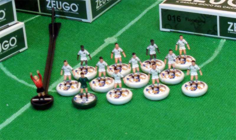 Real Madrid Zeugo Special elaborata 11 + portiere + portierino