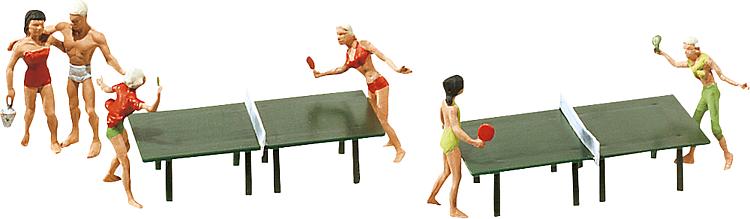 Giocatori di ping pong