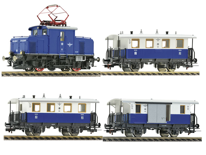 Convoglio Locomotiva Edelweiss-Privatbahn  Epoca III  Analogico