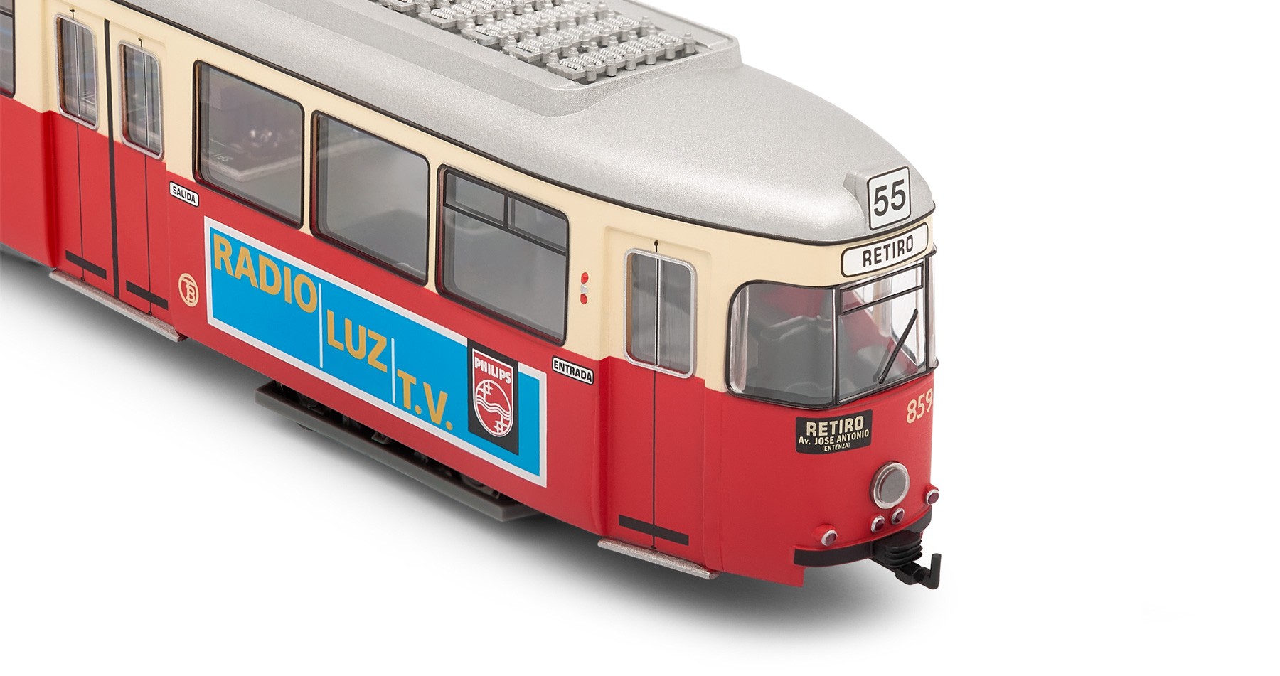 ELECTROTREN E2915 Tram con pubblicita' Philips