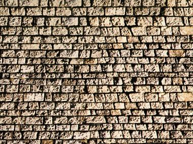 Muro in pietra, 64 x 15 cm