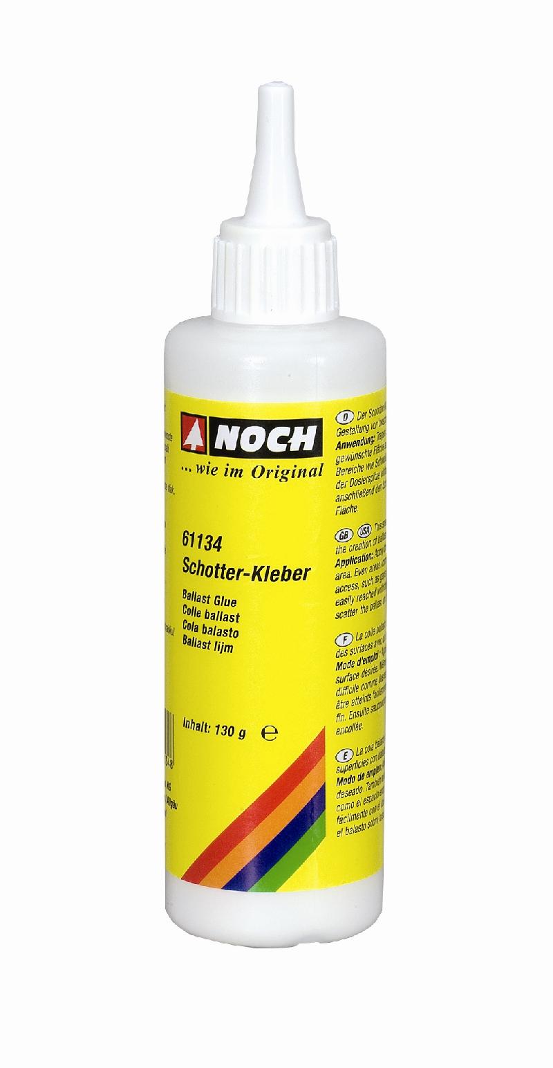 thumbnail interactive-video image 1 of Noch 61134 Gravel Adhesive 130g For Model Railways - Neutral Gauge 1 of 6