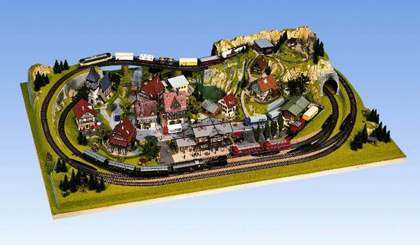 NOCH Kohlebansen Deposito Carbone – Kit Modellismo Ferroviario H0, Scala 1:87, Laser Cut, Legno, 13,8x4,6x2,6 Cm