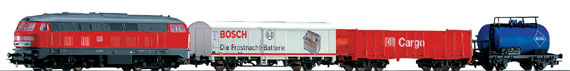 Piko TRENO MERCI DB Cargo BR218 + 3 vagoni