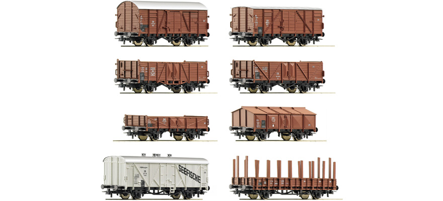 Set 8 vagoni merci DB epoca III