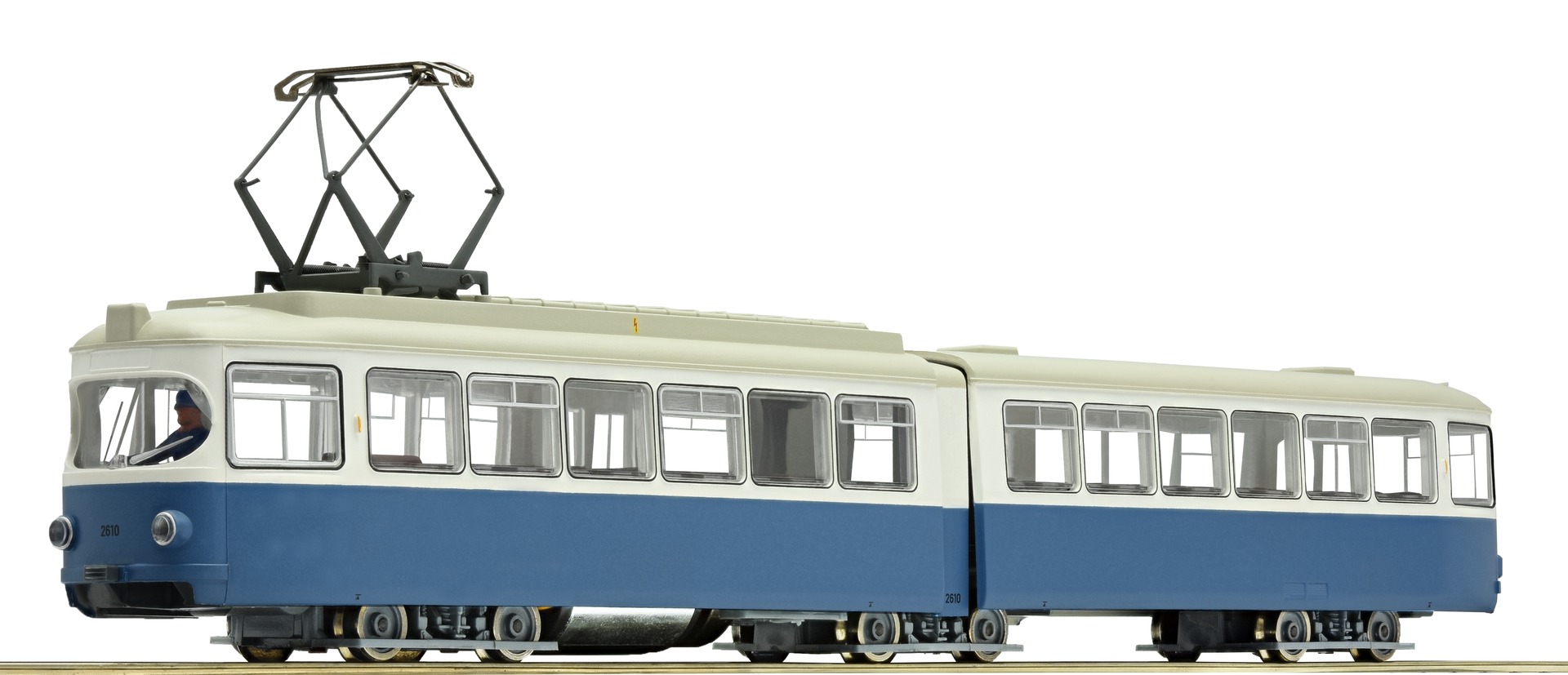 Tram Epoca III - V  bianco-blu