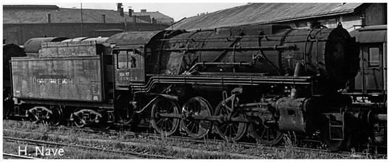 Dampflokomotive S 160  US. ZON