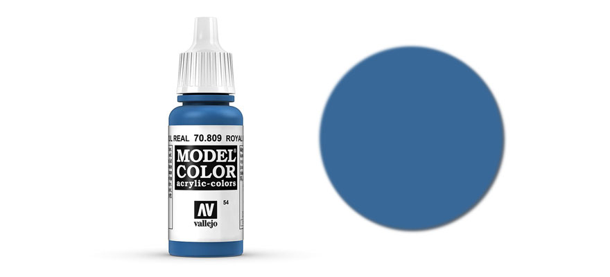 MODEL Color: Blu reale Matt. 17 ml