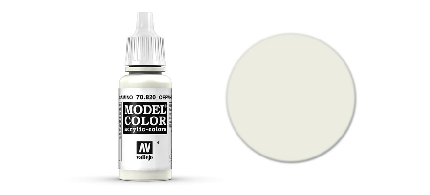 MODEL Color: Bianco crema Matt. 17 ml