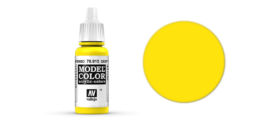 MODEL Color: Deep Yellow - colore acrilico 17 ml