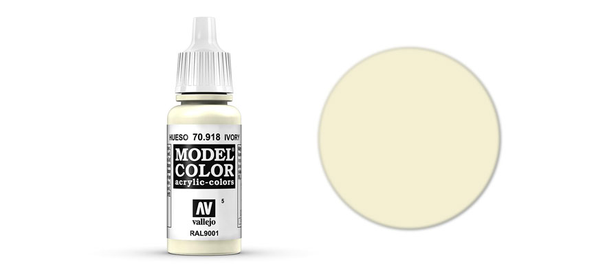 MODEL Color: Avorio  Matt. 17 ml