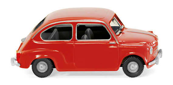 Fiat Seat 600 rossa