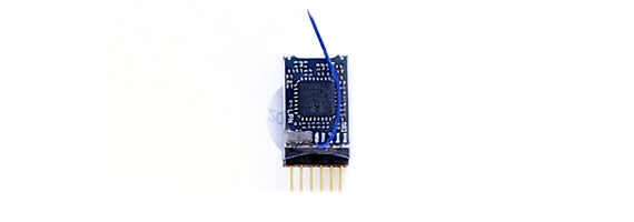 LokPilot micro V4.0 MM-DCC-SX, 6-pin NEM 651 con spina