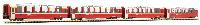 Vedi Scheda Kato 74042 - 4 carrozze panoramiche Bernina Express, Epoche VI Kato - Scala  N 