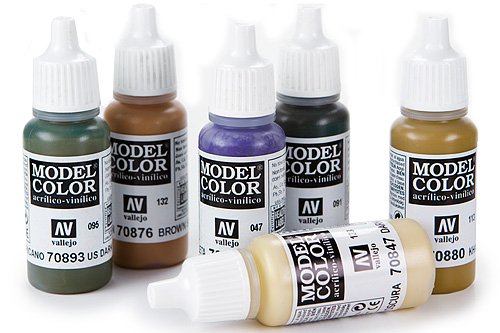 Modellismo Ferroviario Colori acrilici opachi per modellismo